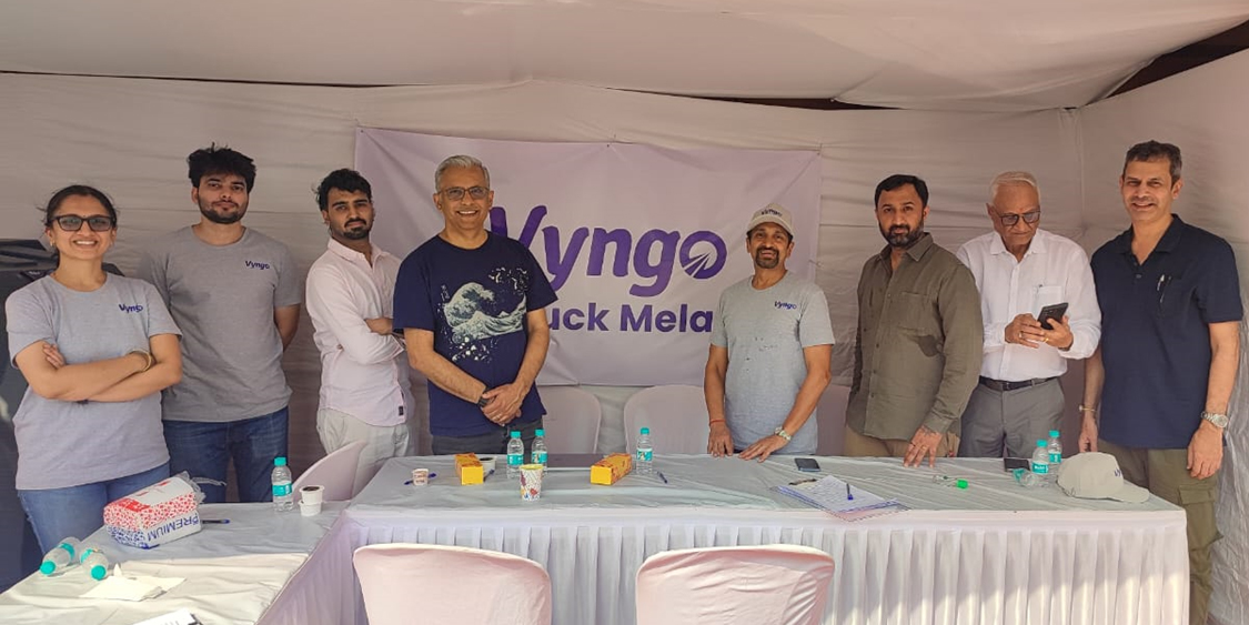 Vyngo team at the Truck Mela, Navi Mumbai