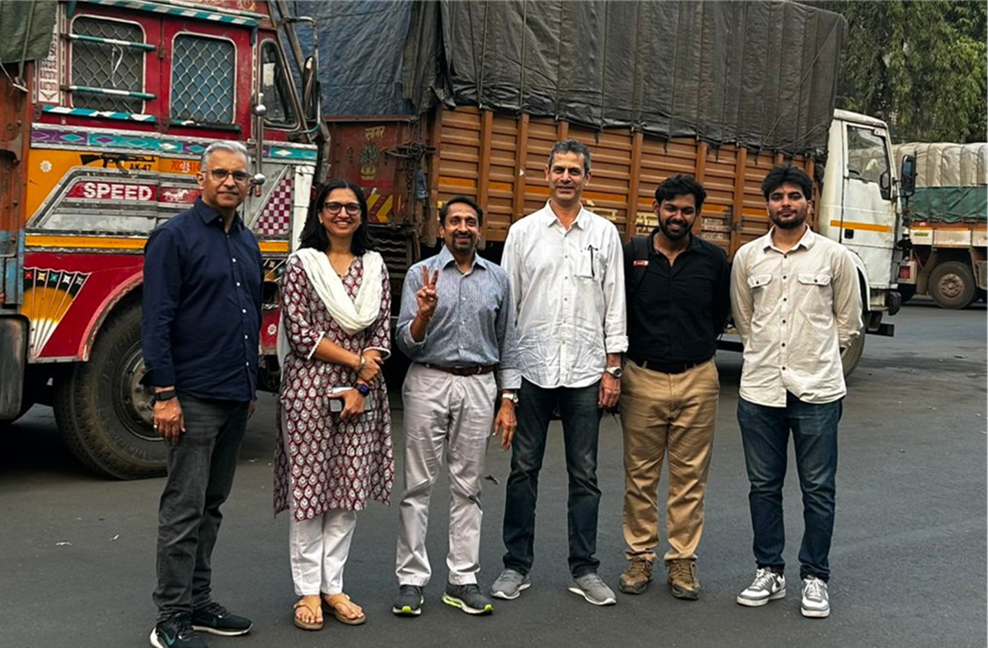 Vyngo team at the Truck Terminal