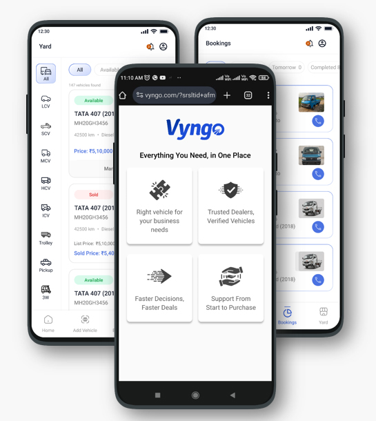 Vyngo app - everything you need in one place